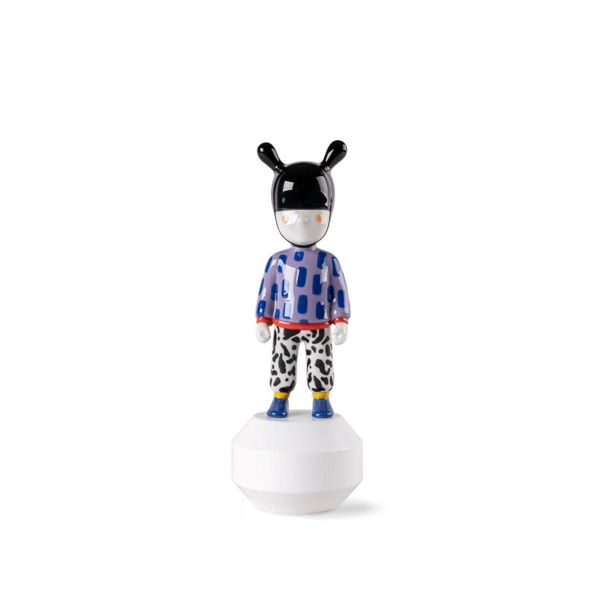 LLADRO' Scultura The Guest By Camille Walala Little Serie Numerate 30x11cm Porcellana
