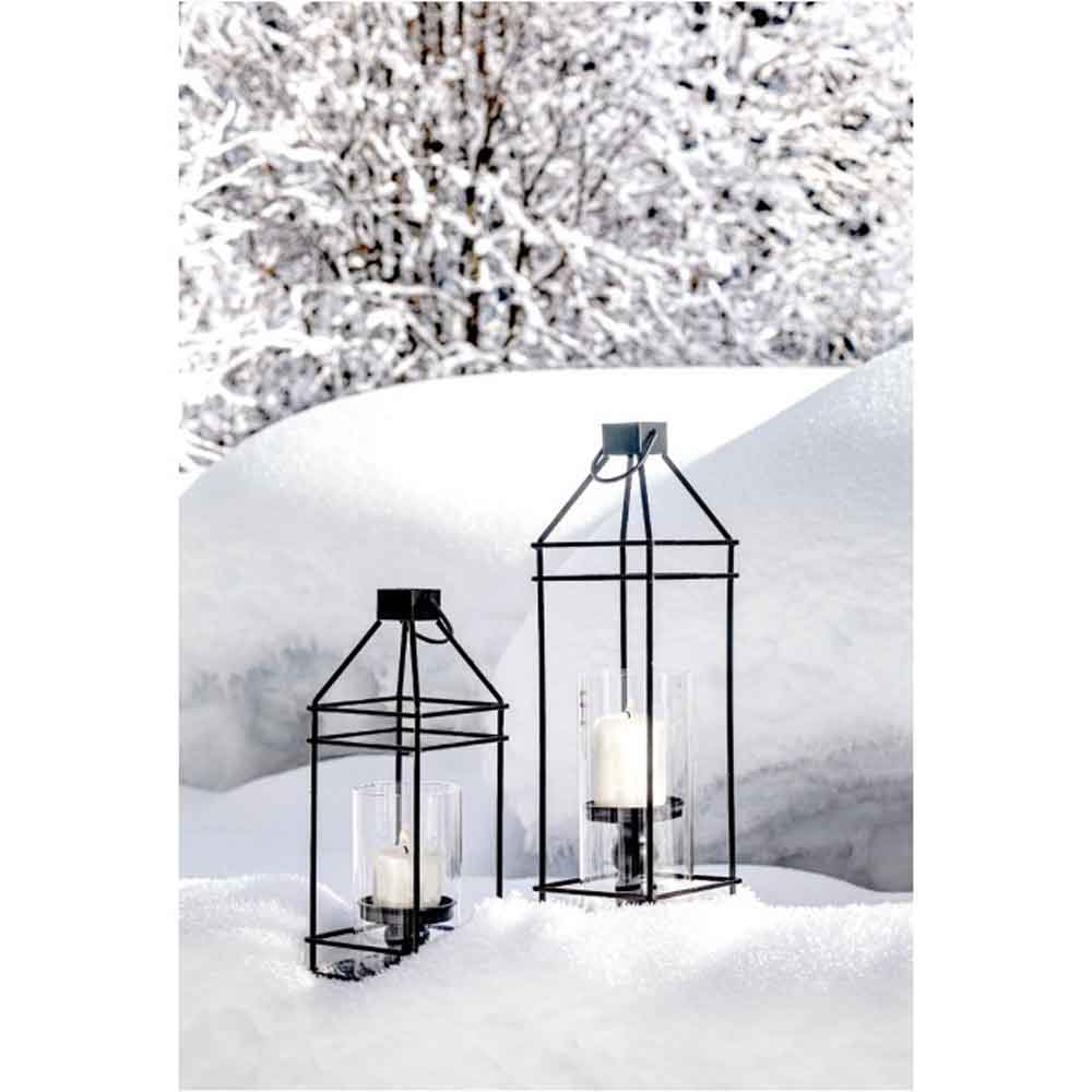 DOMESTIC RITUALS - Daria Square Metal Lantern 53cm H210900021