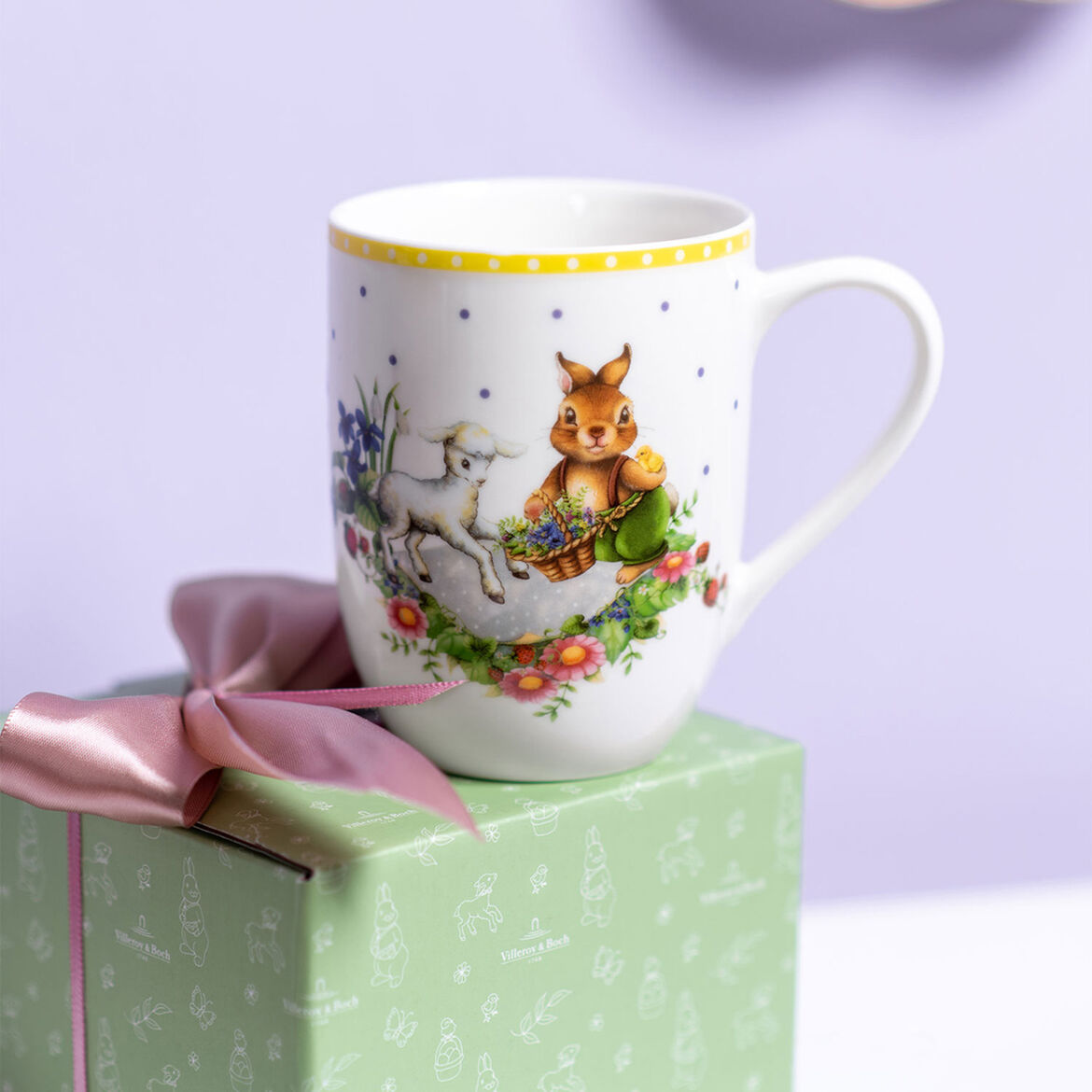 VILLEROY & BOCH Spring Awakening Tazza Mug con Manico 280ml Tavola di Pasqua