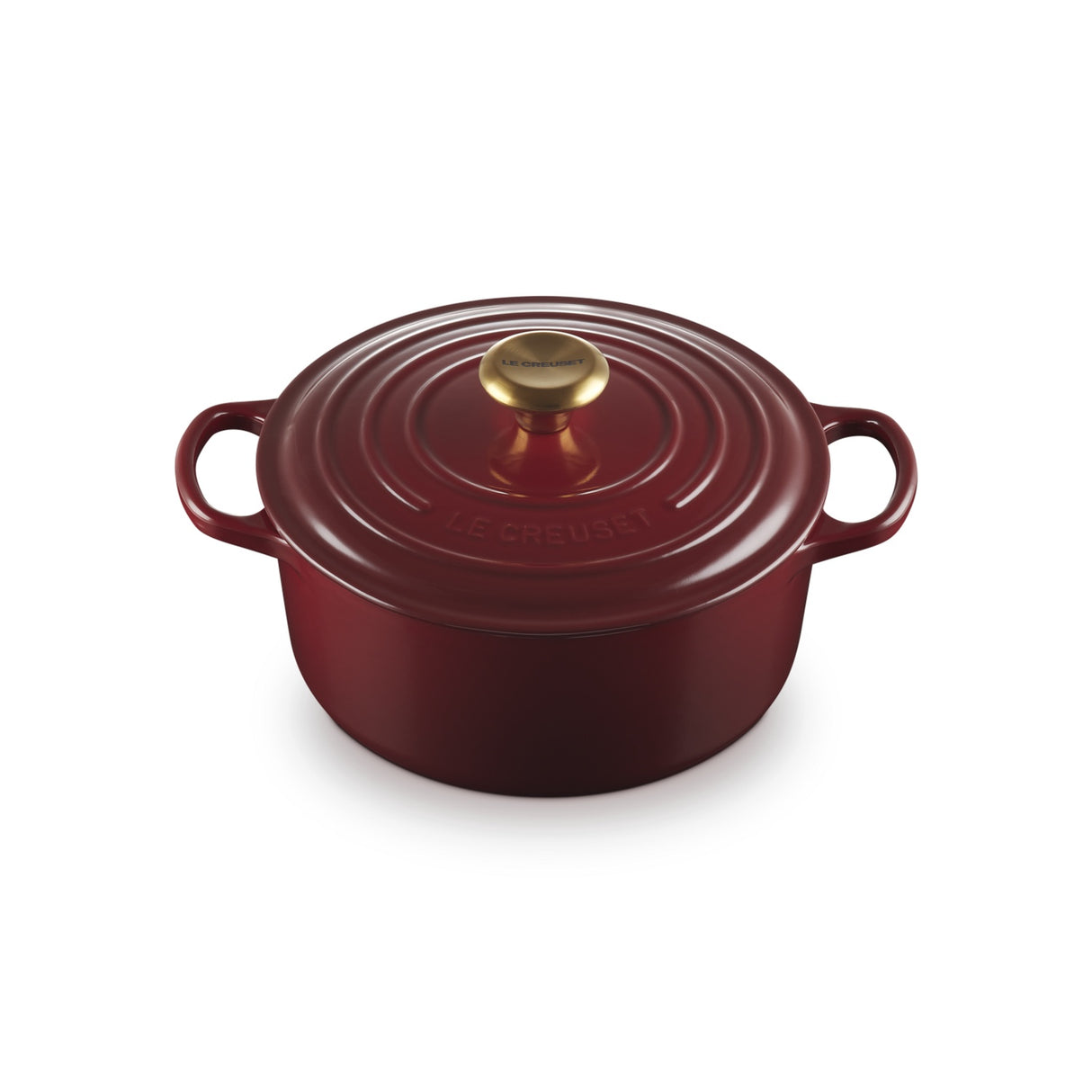 LE CREUSET Cocotte Rotonda Evolution 24cm Rhone Ghisa Vetrificata