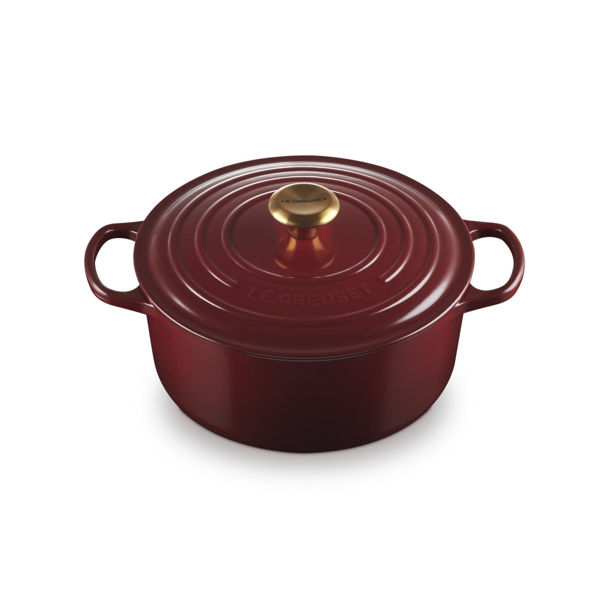 LE CREUSET Cocotte Rotonda Evolution 26cm Rhone Ghisa Vetrificata