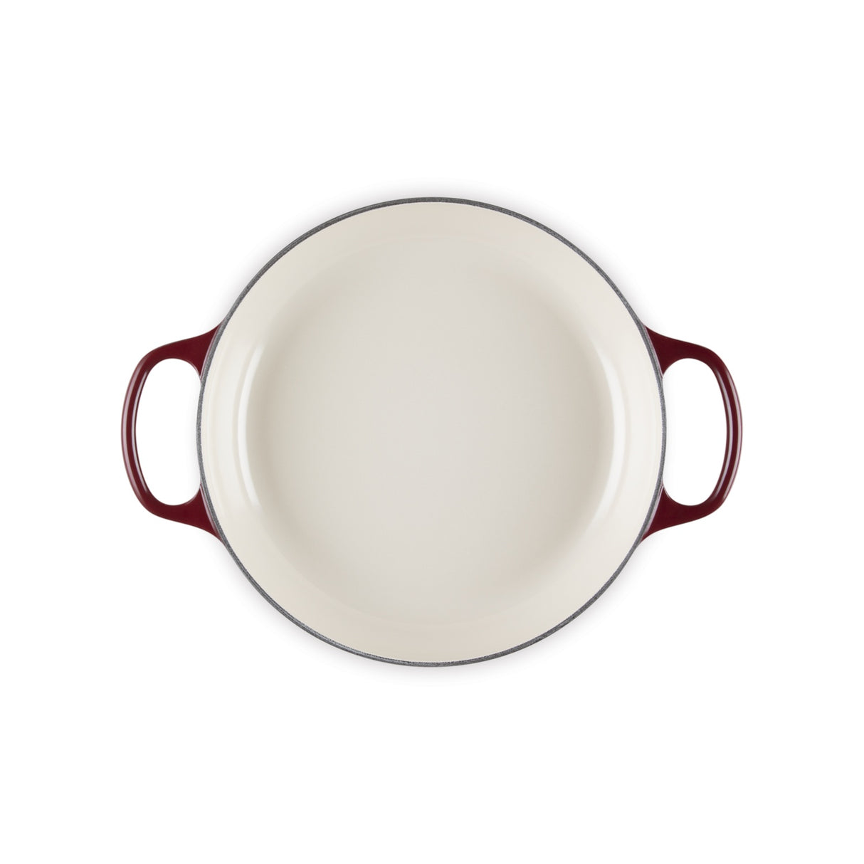 LE CREUSET Evolution Low Pan 26cm Rhone Vitrified Cast Iron