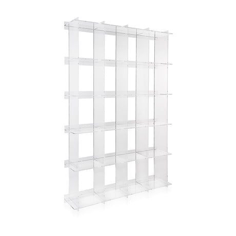 iPLEX Atmosfera 4 Libreria in PMMA 202x131cm Trasparente Made in Italy
