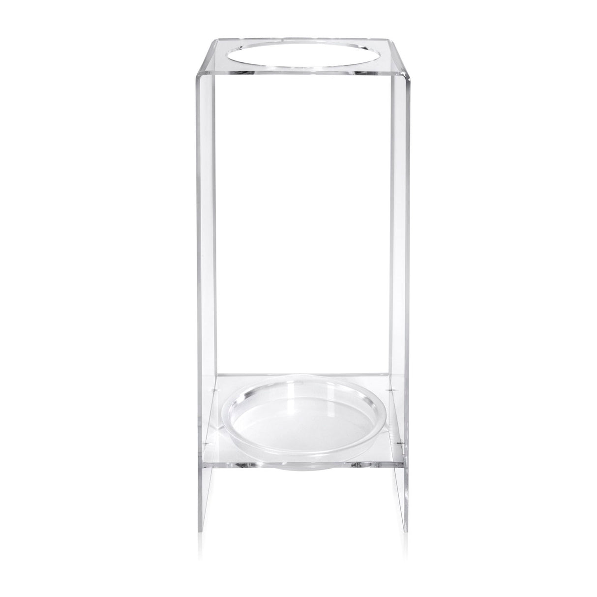 iPLEX Madison Umbrella Stand in Transparent Plexiglass 64x25cm Made in Italy