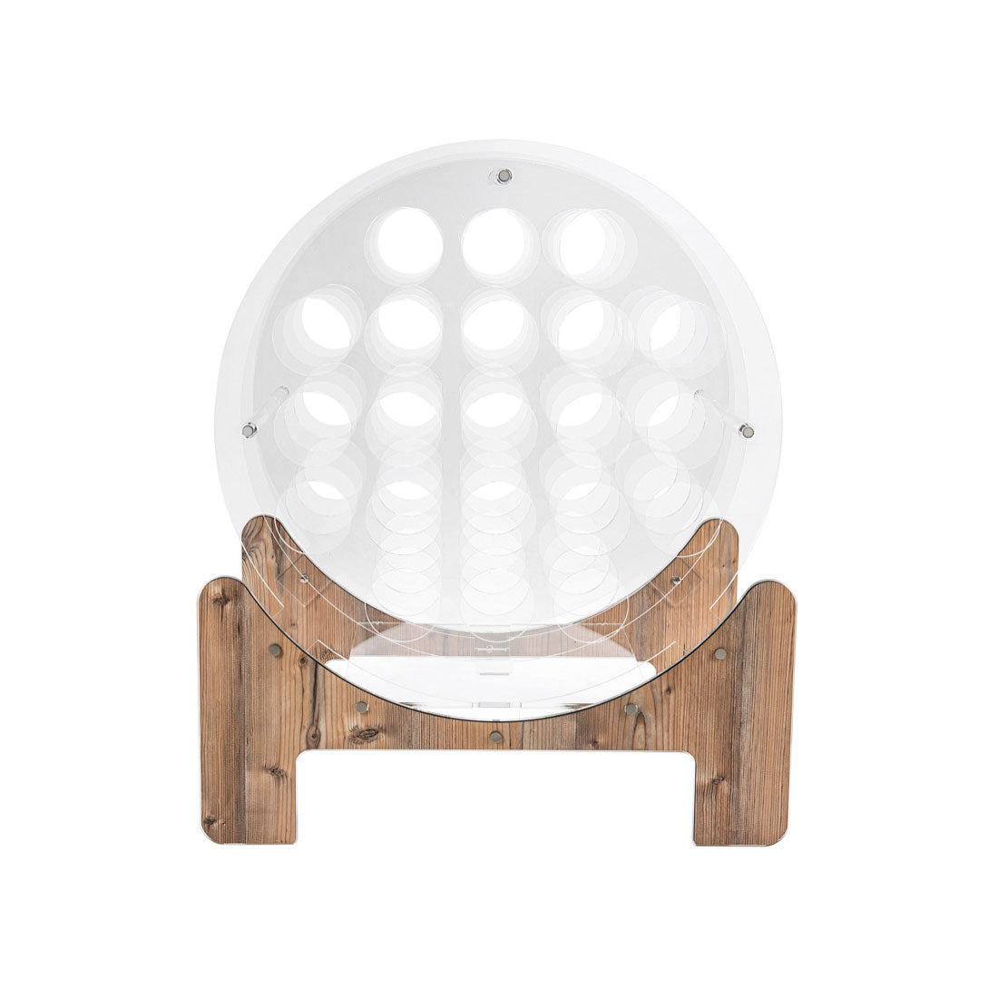 iPLEX Enoteca Cantina Bioplex in PMMA 89x75cm Trasparente Made in Italy