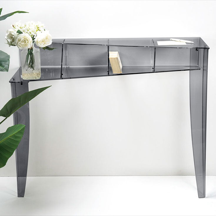 iPLEX Chopin Consolle in PMMA 100x100cm Fumè Trasparente Made in Italy