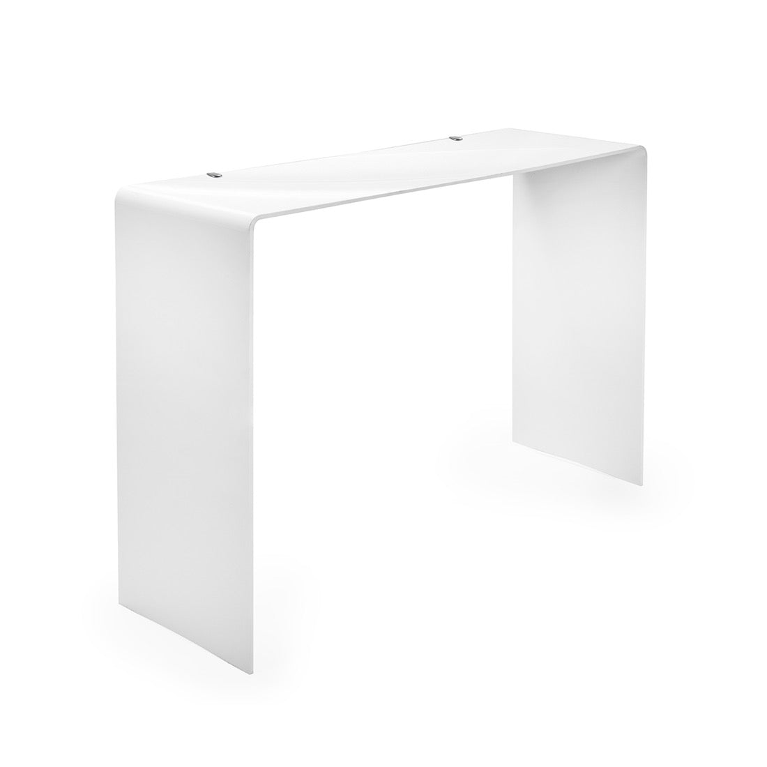 iPLEX Milvio Consolle in PMMA 75x100cm Bianco Made in Italy