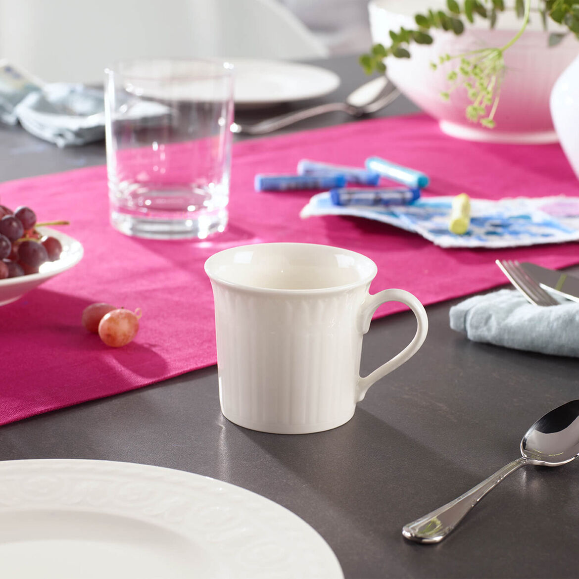 VILLEROY & BOCH - Cellini Tea Coffee Cup 200ml Porcelain 1046001300