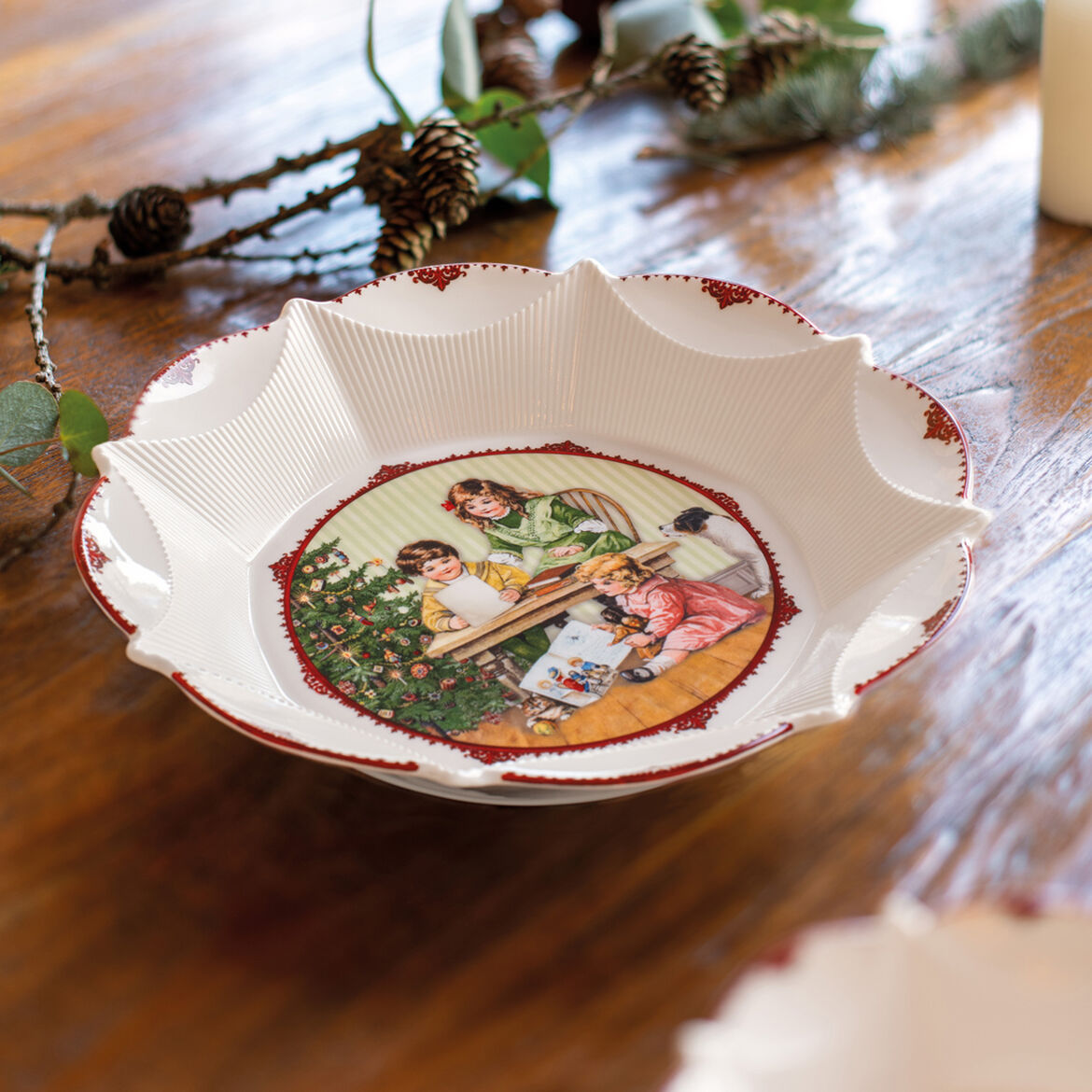 VILLEROY & BOCH Toy's Fantasy Ciotola Coppa Natalizia Decorazione Natale 24,5cm