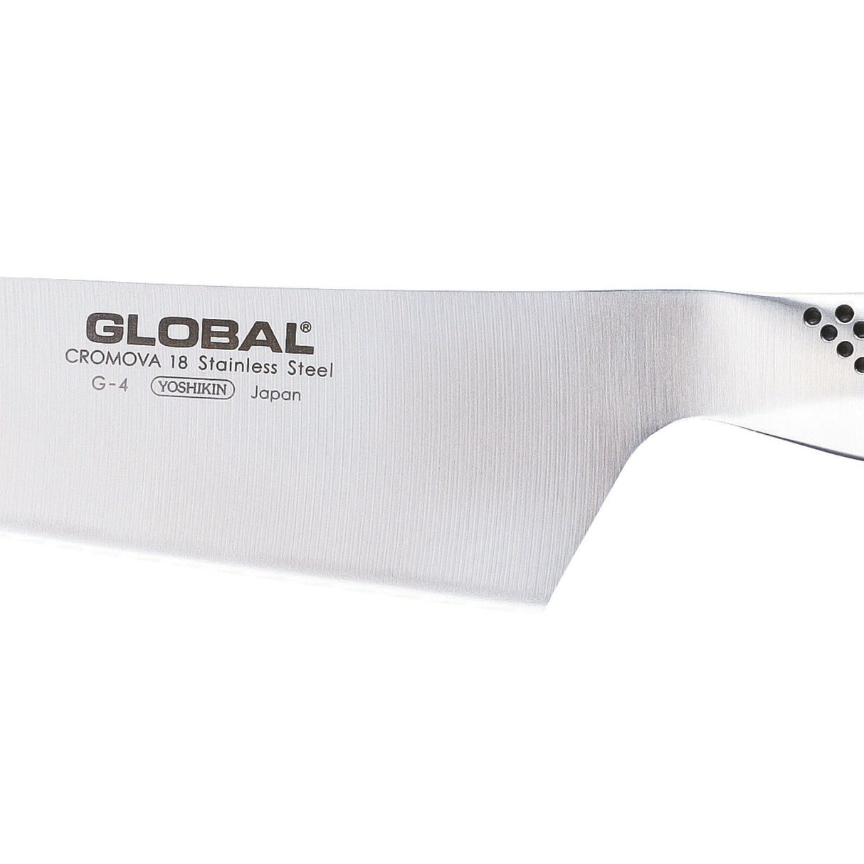 GLOBAL Oriental Chef Knife 18cm in Cromova 18 G-04 Stainless Steel