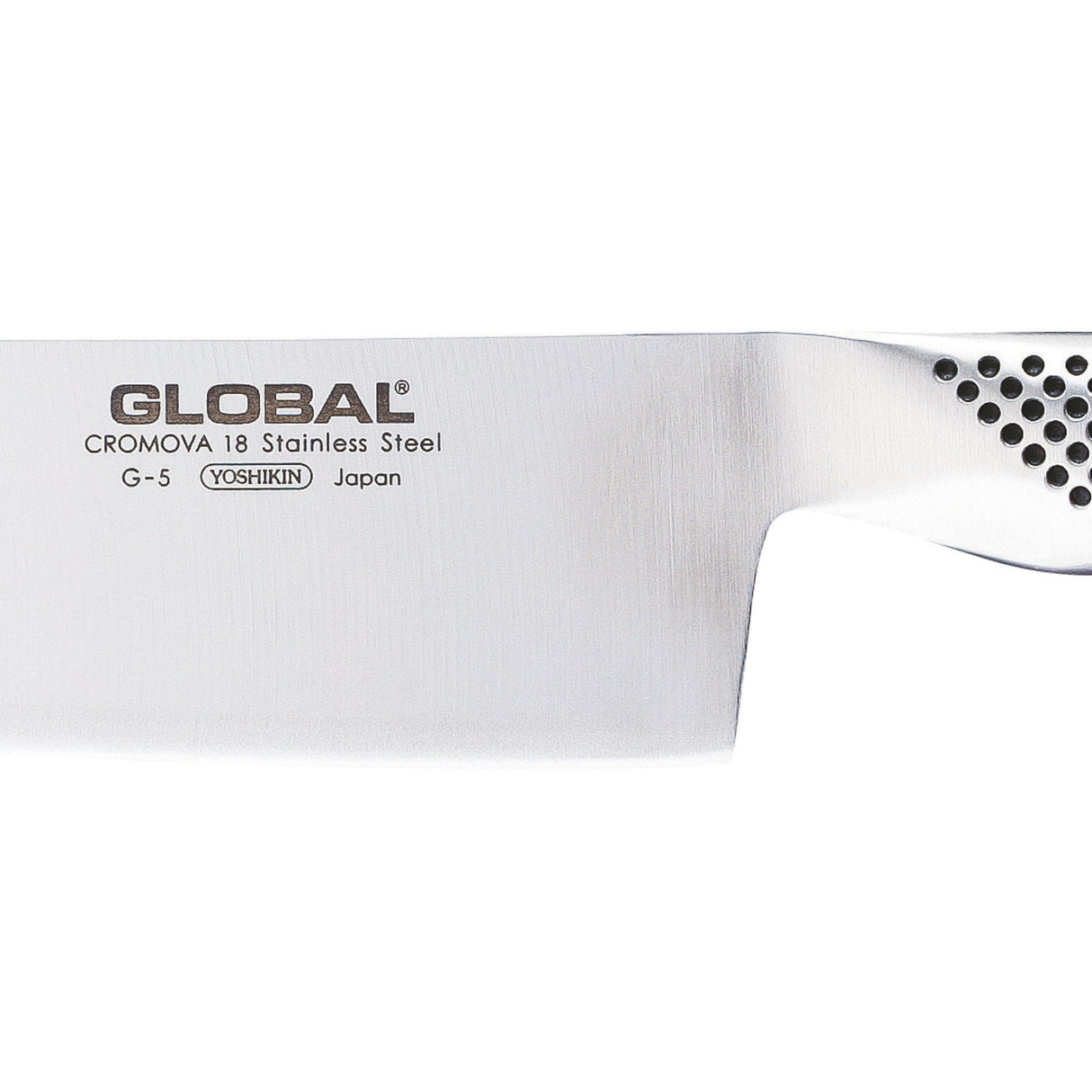 GLOBAL Coltello per Verdure 18cm in Acciaio Inox Cromova 18 G-05