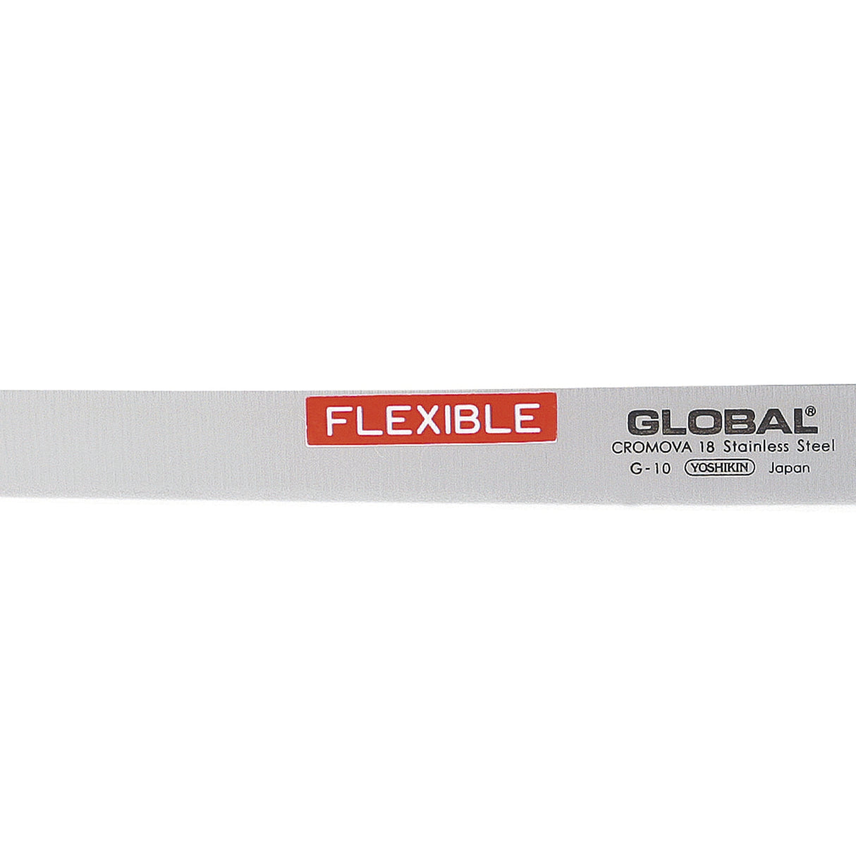 GLOBAL Salmon Ham Knife 31cm in Cromova 18 Flexible Stainless Steel G-10