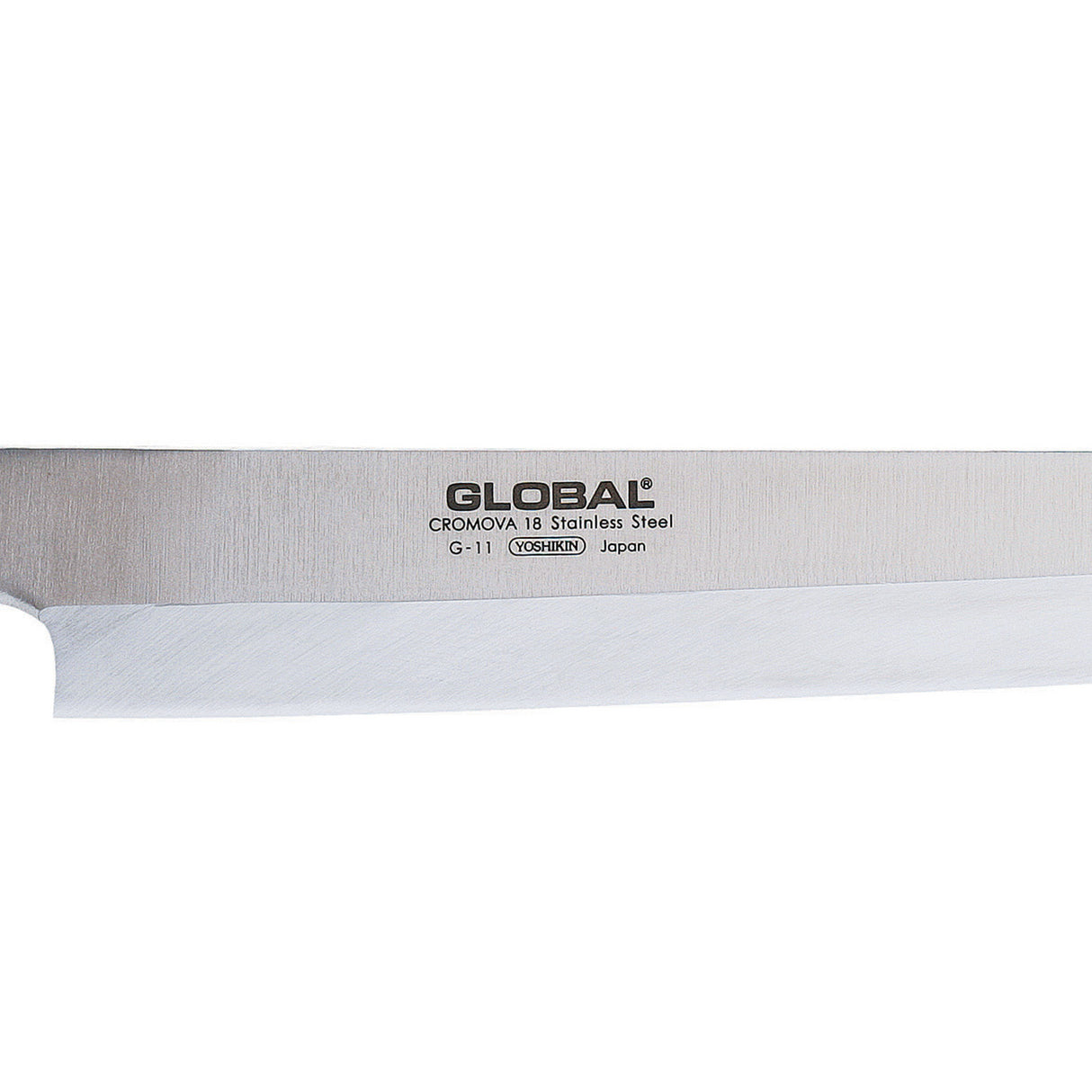 GLOBAL Coltello Sashimi Yanagi 25cm in Acciaio Inox Cromova 18 G-11R