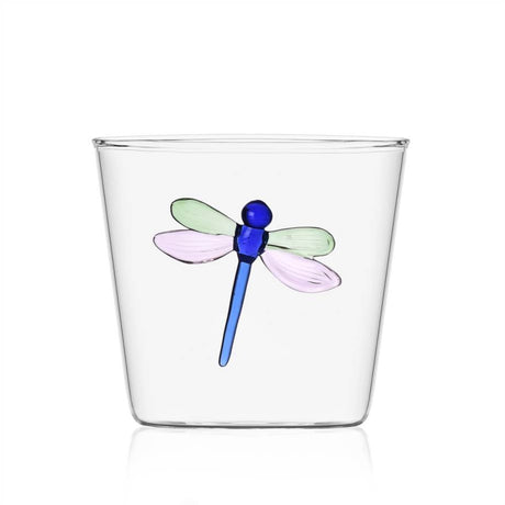 ICHENDORF Garden Picnic Set 6 Pezzi Tumbler Bicchieri 8,5cm 350ml Vetro Borosilicato