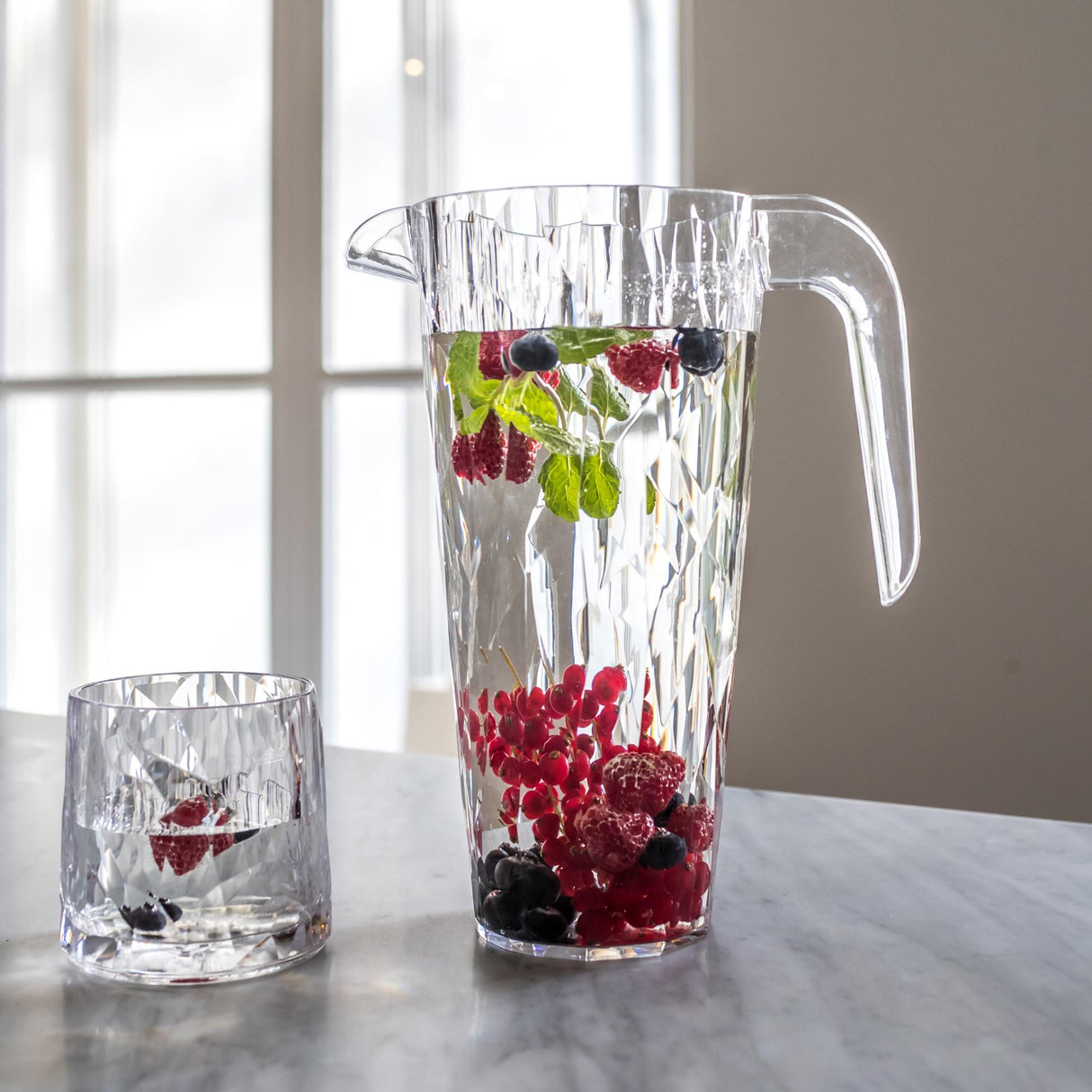 KOZIOL Brocca Caraffa 1,5L Club Pitcher Superglas Indistruttibile