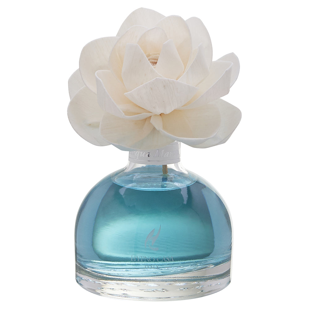 HYPNO CASA Stick Diffuser with White Pink Flower 100ml Sea Water