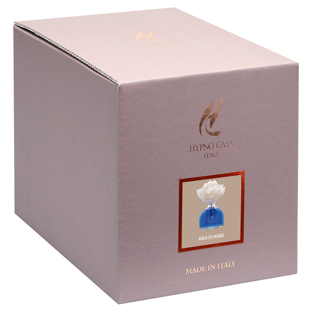 HYPNO CASA Stick Diffuser with White Pink Flower 100ml Sea Air