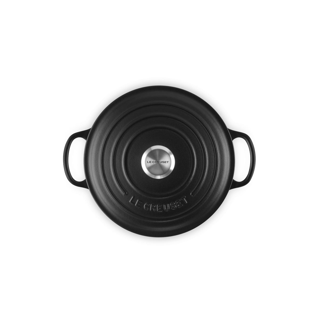 LE CREUSET Cocotte Rotonda Evolution 20cm Nero Ghisa Vetrificata