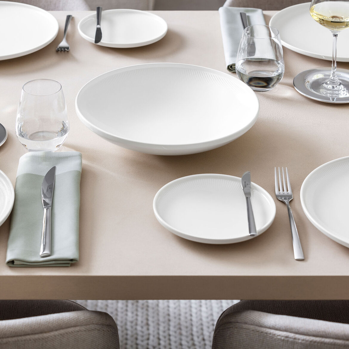 VILLEROY & BOCH Afina Bowl Salad Bowl Cup 29cm White Premium Porcelain