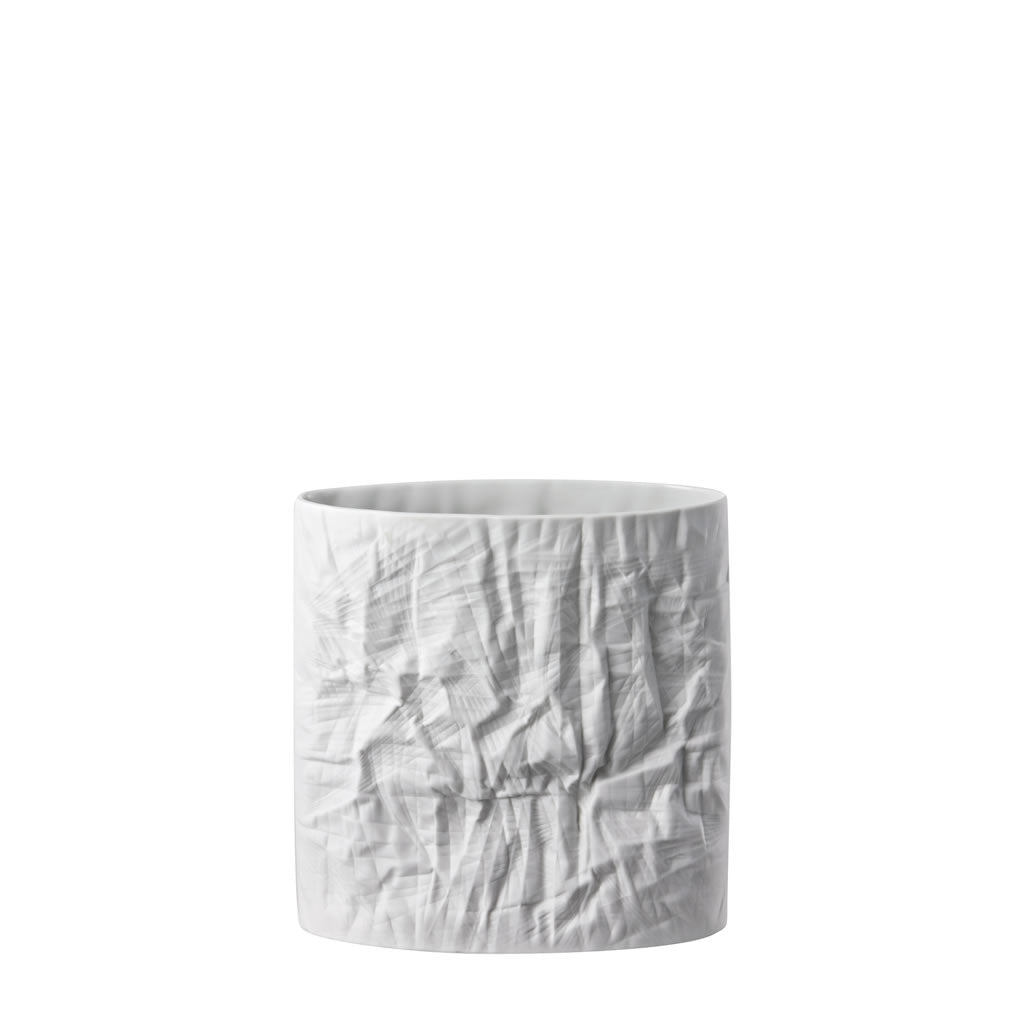 ROSENTHAL - Studio Line Structura Paper White White vase 23cm