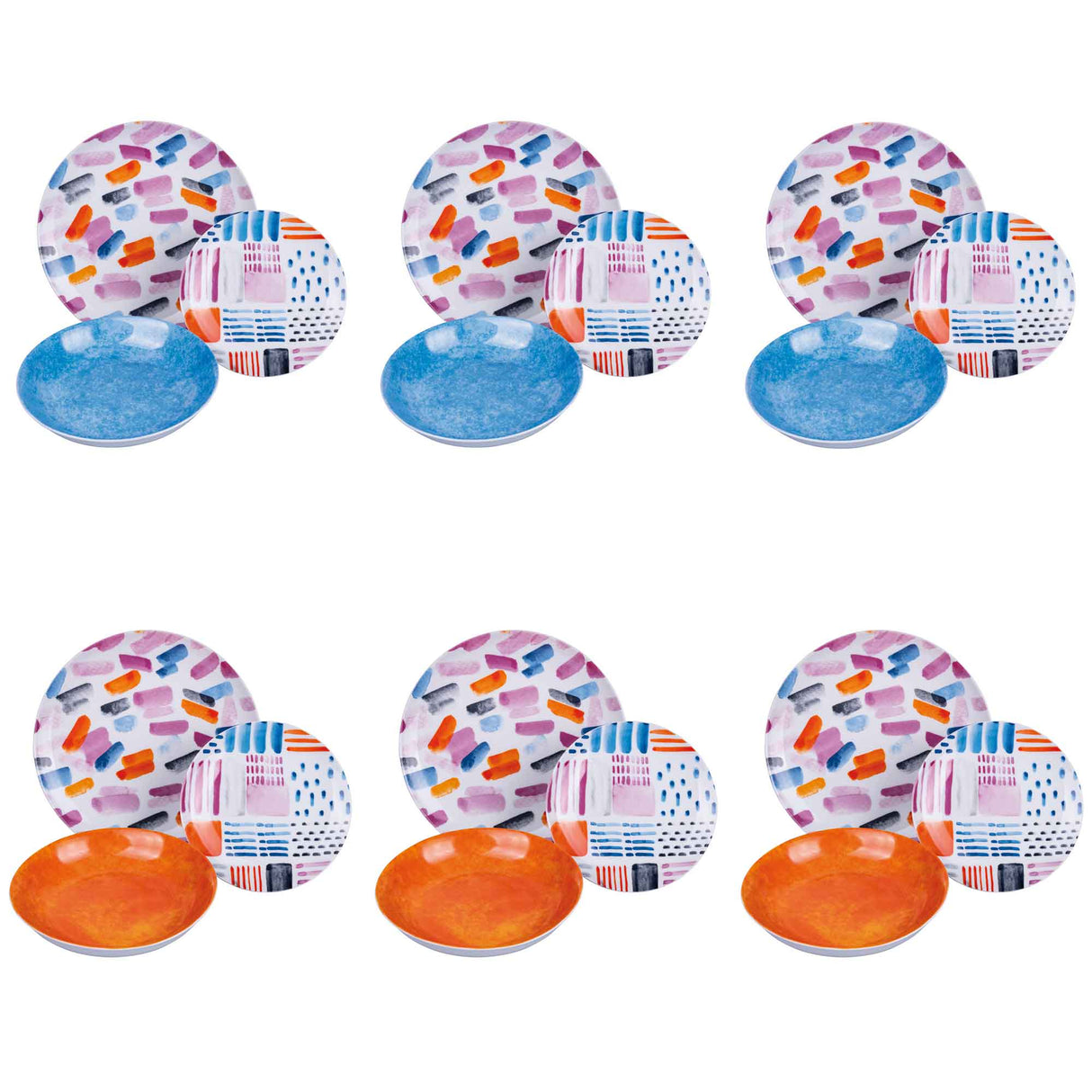 VILLA D'ESTE HOME TIVOLI Signs Servizio Tavola Piatti 18 Pezzi 5911807