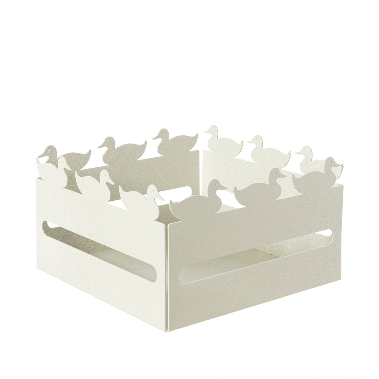 ARTI & MESTIERI Cestino Pane Duck Avorio 12x21cm