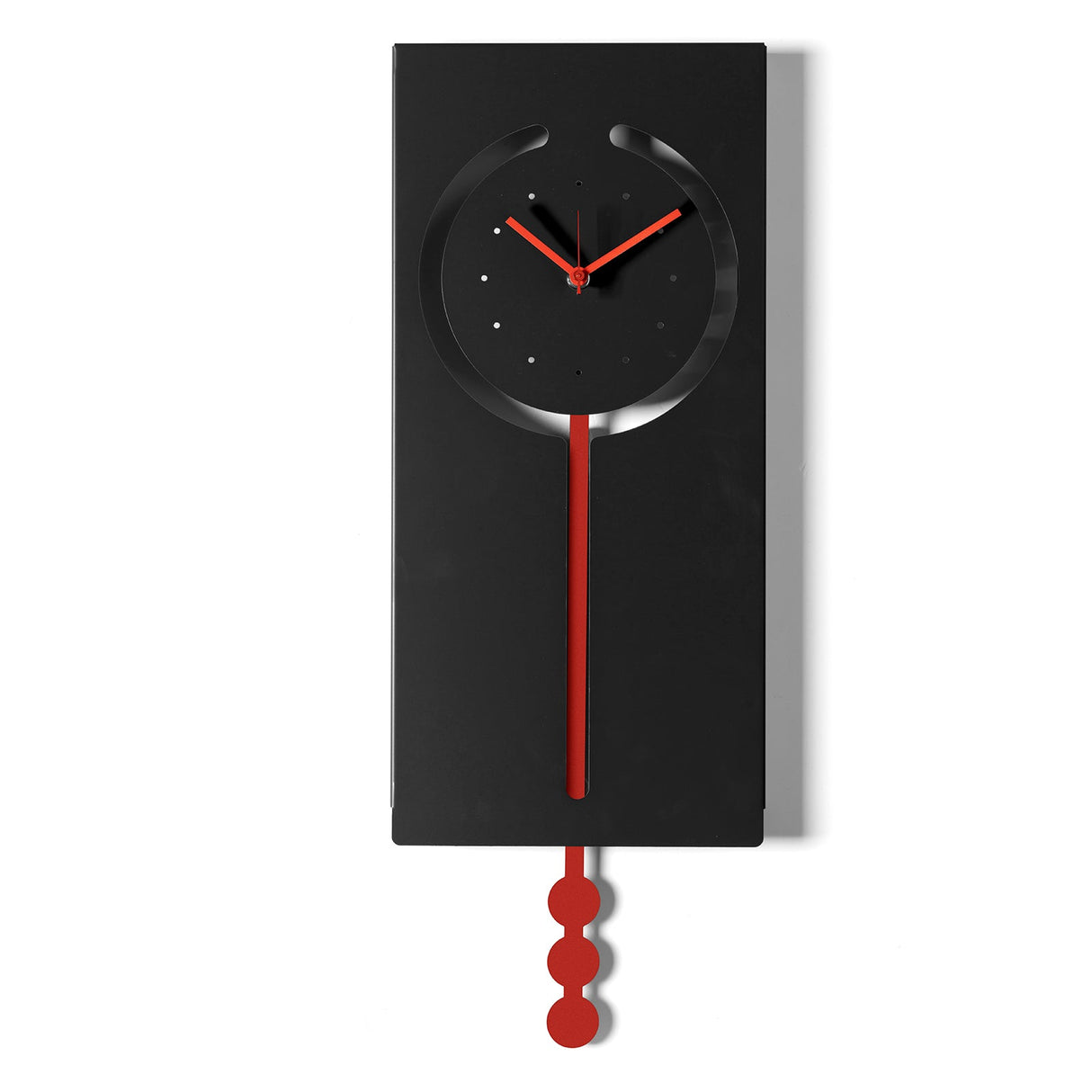 ARTI & MESTIERI Orologio a Pendolo Omega Nero Rosso 53x20cm