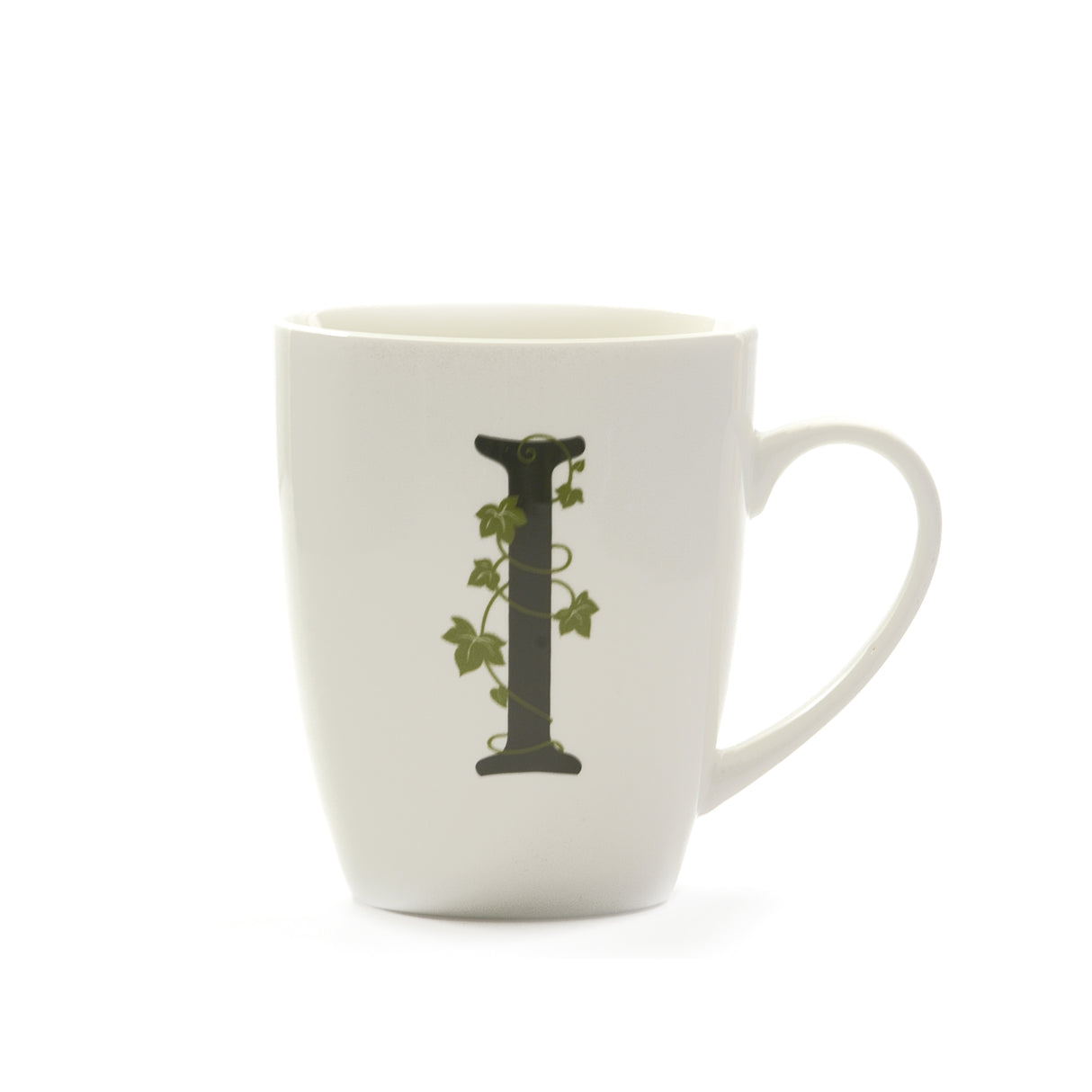LA PORCELAINA BIANCA - Atupertu Mug Letter "I" 380ml