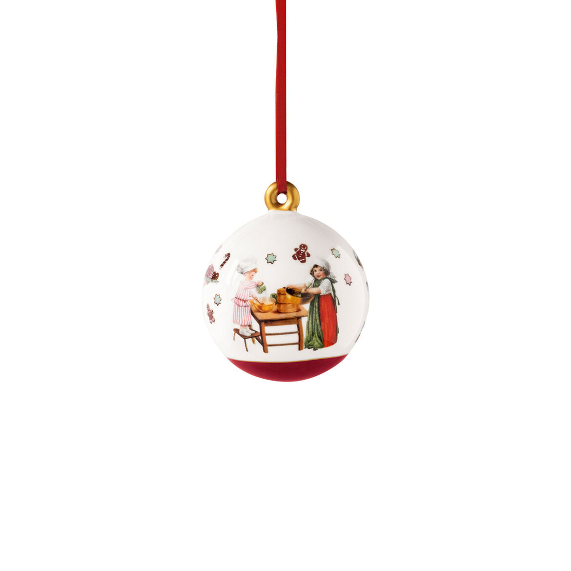 VILLEROY & BOCH Annual Christmas Edition 2023 Sfera Pallina 8cm Porcellana