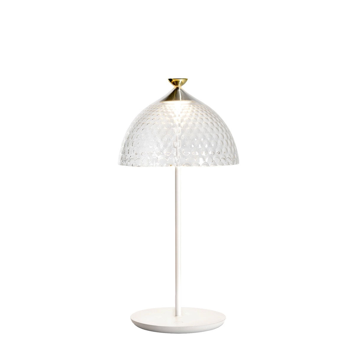 KARTELL Pumo Lamp Lampada da Tavolo Bianco 43x20cm PMMA