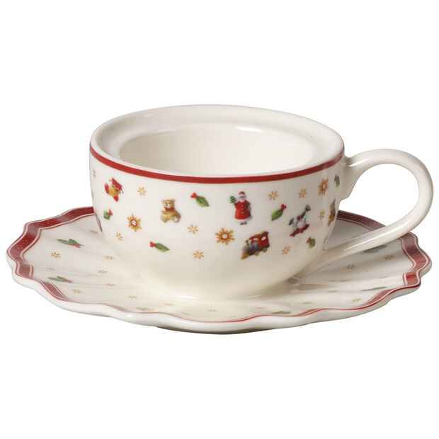 VILLEROY & BOCH Toy's Delight Decoration Candle Holder Coffee Cup Christmas Decoration