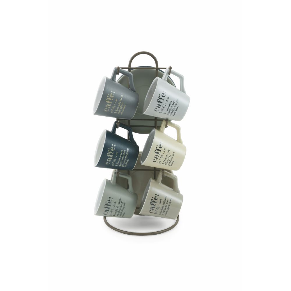 VILLA D'ESTE HOME TIVOLI - Victionary Set 6 coffee cups w/saucer 2191794