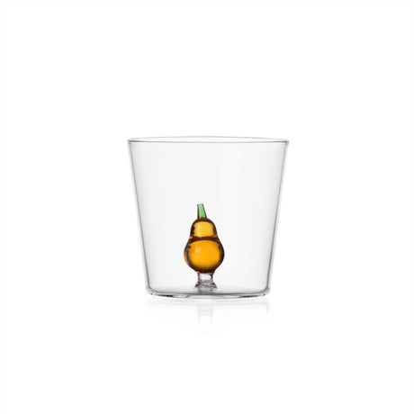 ICHENDORF Fruits & Flowers Set 6 Pezzi Tumbler Bicchieri 8,5cm 350ml Vetro Borosilicato