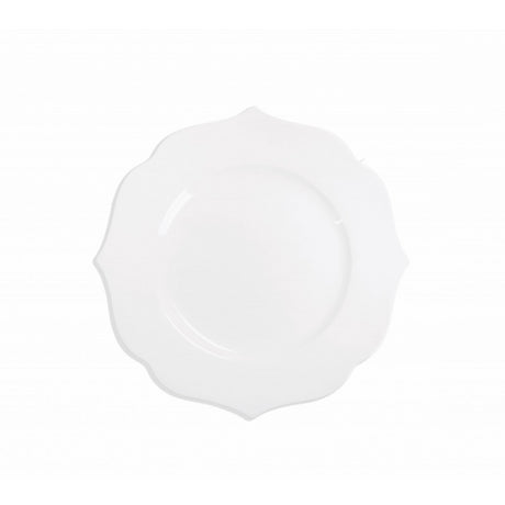 BRANDANI Queen Servizio Tavola Piatti Set 18 Pezzi Bianco New Bone