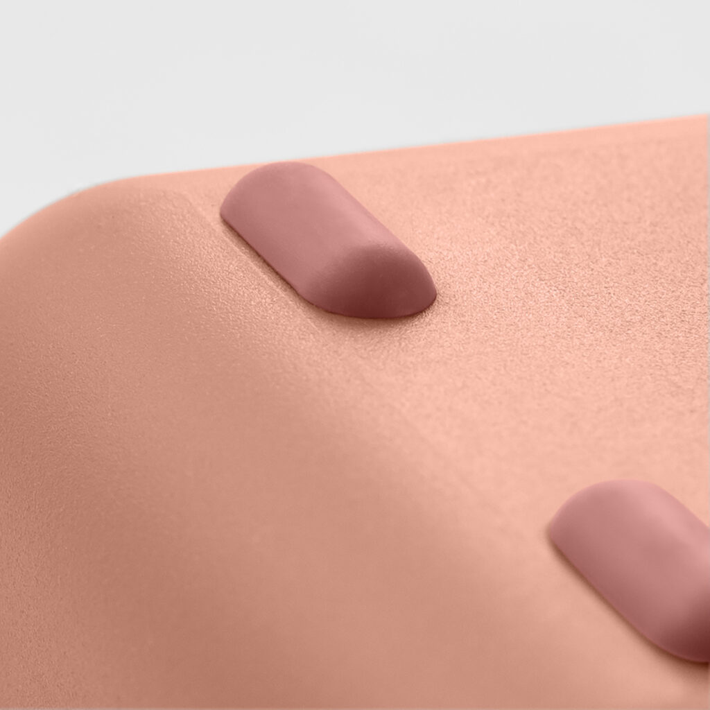 BLIM PLUS Lunchbox Porta Pranzo Bauletto M 18x17,5cm Flamingo Pink Rosa Made in Italy 100% Riciclabile