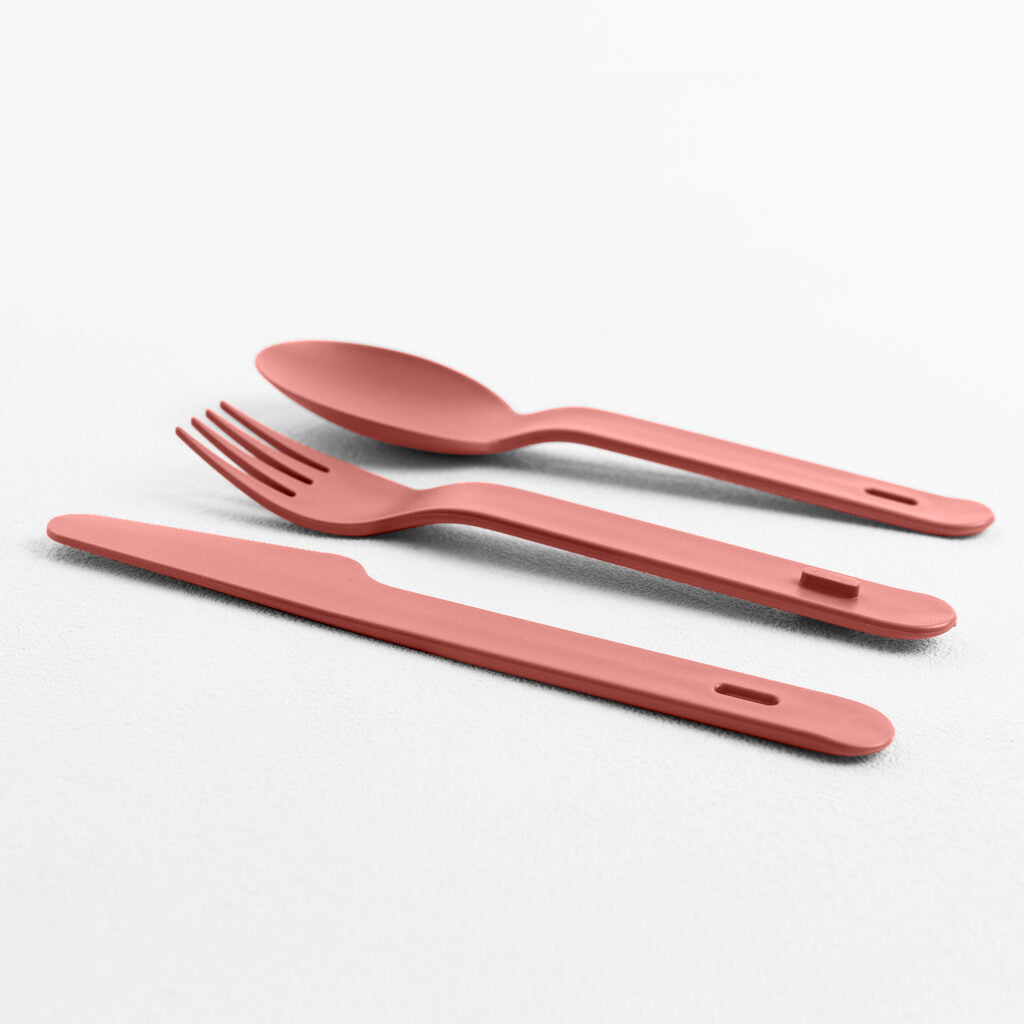 BLIM PLUS Lunchbox Porta Pranzo Bauletto M 18x17,5cm Flamingo Pink Rosa Made in Italy 100% Riciclabile