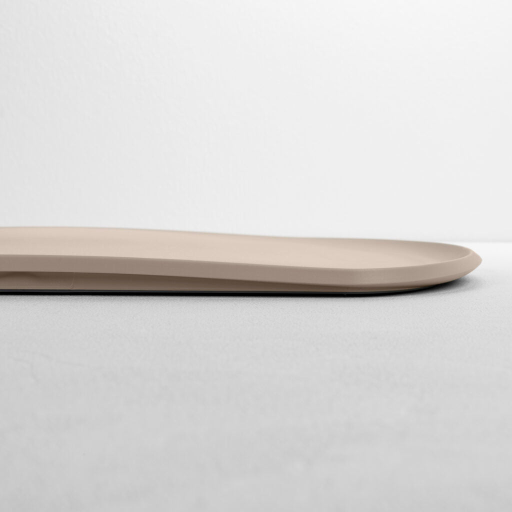 BLIM PLUS Skateboard Chopping Board 32x22.5cm Moka Gray Gray Made in Italy 100% Recyclable