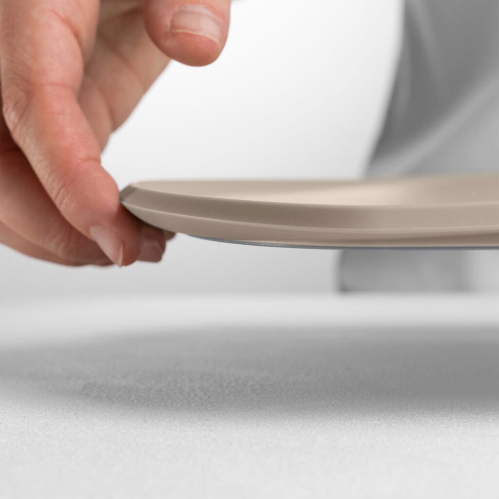 BLIM PLUS Skateboard Chopping Board 32x22.5cm Moka Gray Gray Made in Italy 100% Recyclable