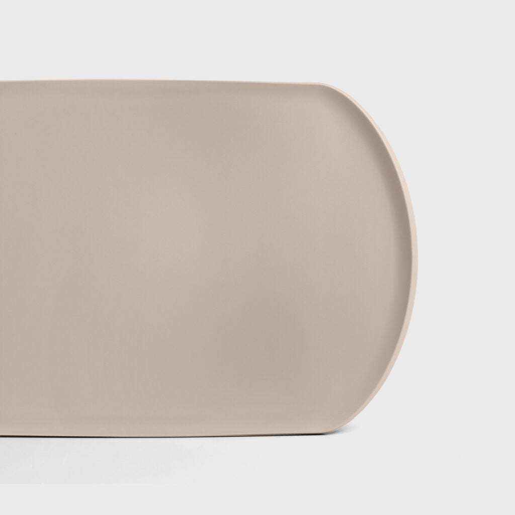BLIM PLUS Skateboard Chopping Board 32x22.5cm Moka Gray Gray Made in Italy 100% Recyclable