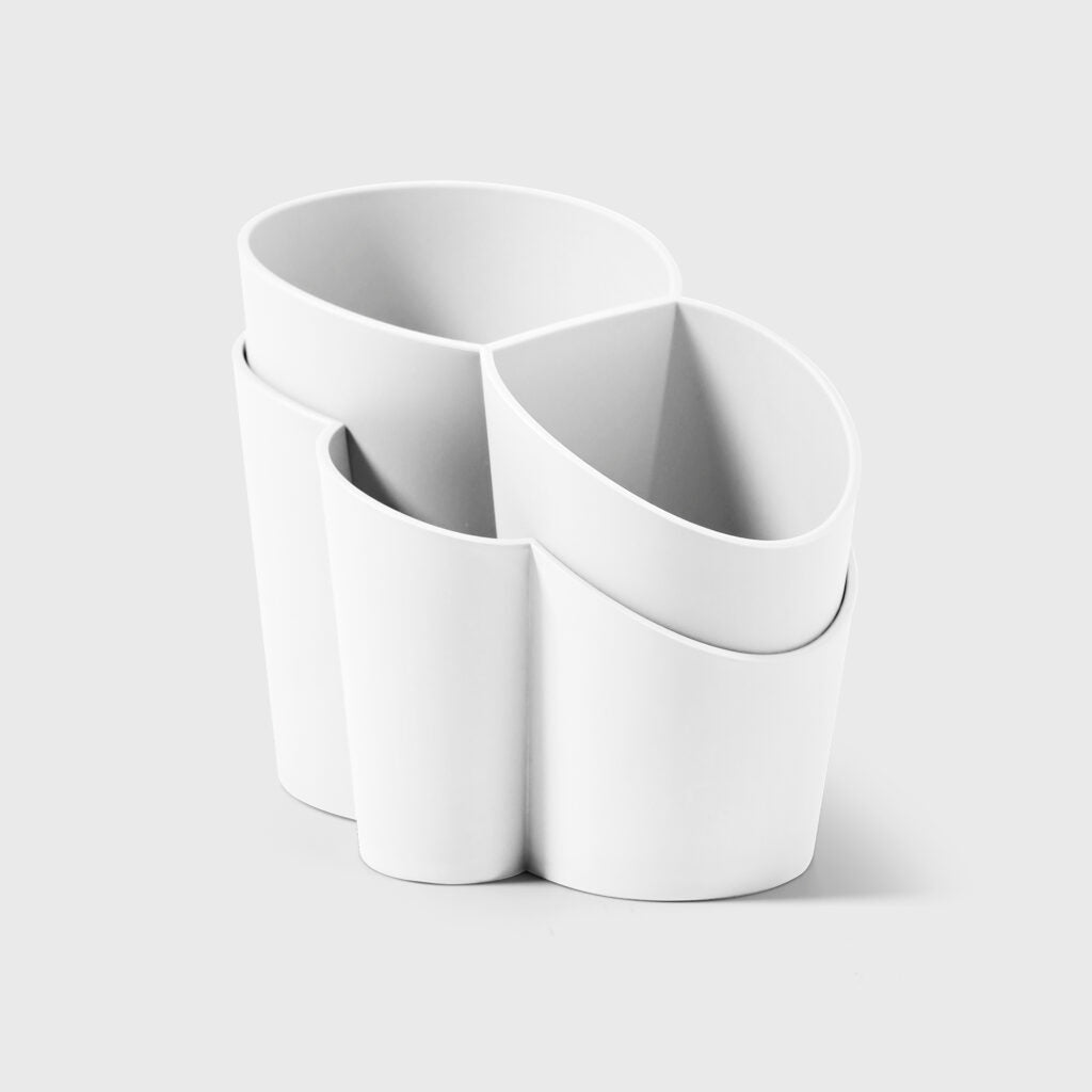 BLIM PLUS Cutlery Drainer Gocciolo 14x11.5cm Arctic White White Made in Italy 100% Recyclable