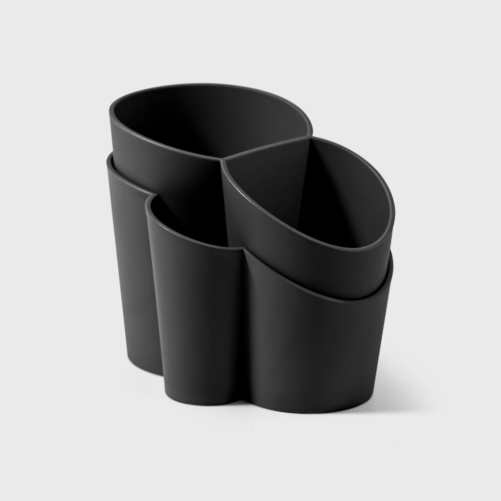 BLIM PLUS Scolaposate Gocciolo 14x11,5cm Carbon Black Nero Made in Italy 100% Riciclabile