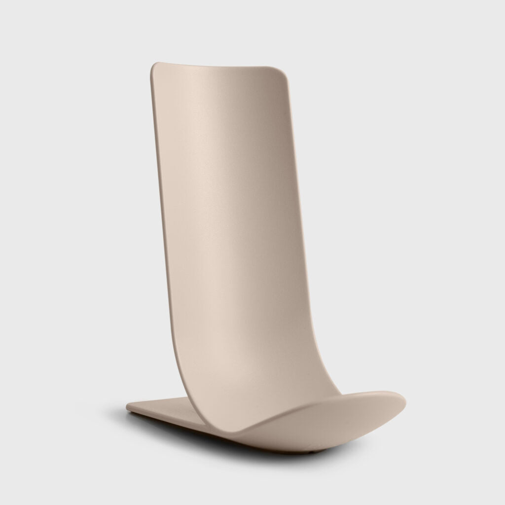 BLIM PLUS Spoon Rest Stand 18cm Moka Gray Gray Made in Italy 100% Recyclable