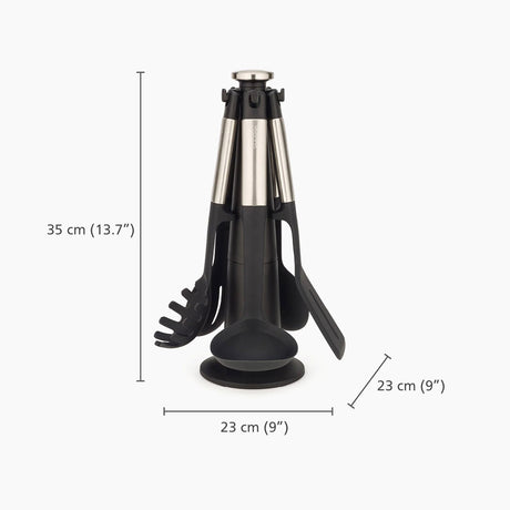 JOSEPH JOSEPH Elevate Set 5 Utensili da Cucina Mestoli 35cm