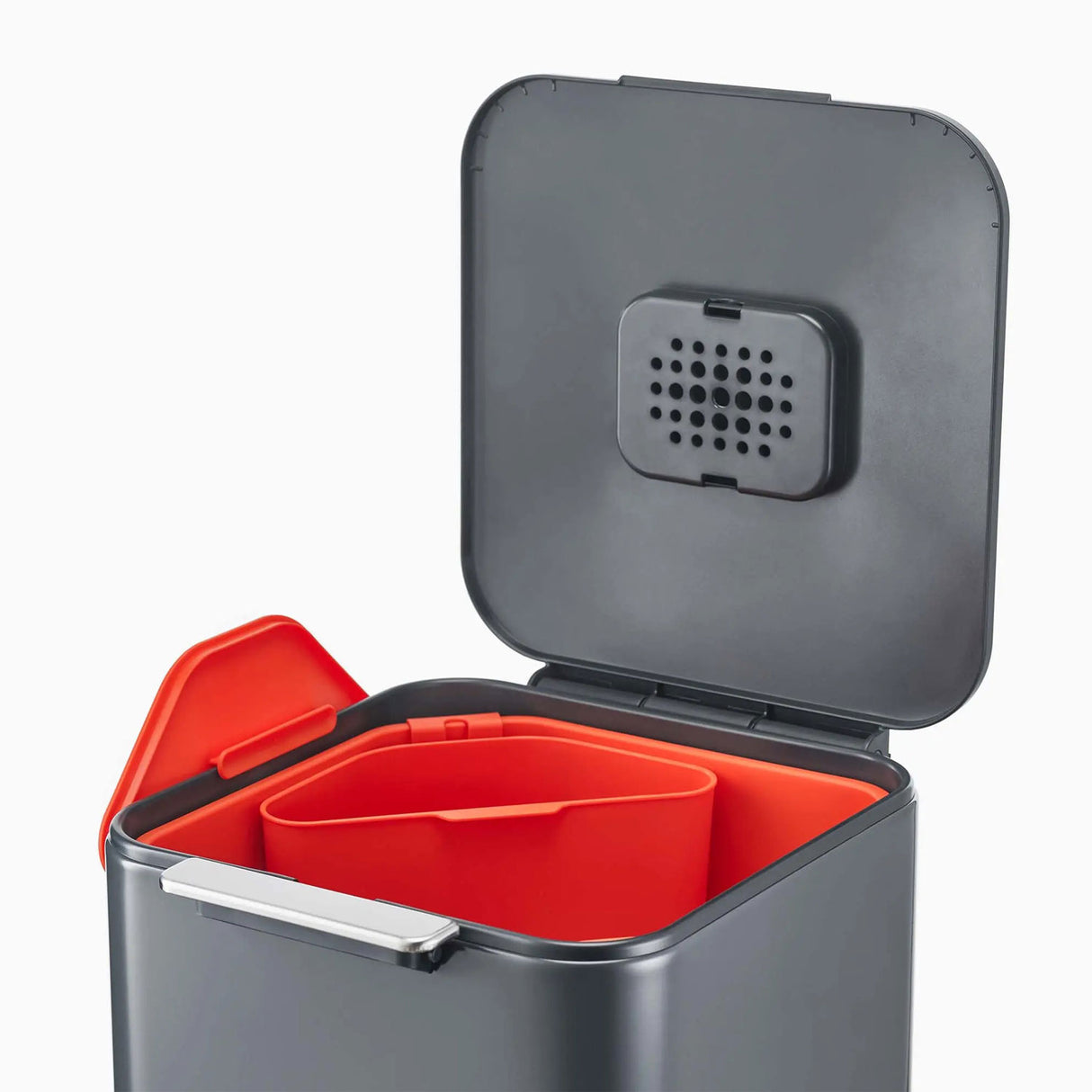 JOSEPH JOSEPH Totem Max Waste Bin 40L Graphite Gray 76x30cm