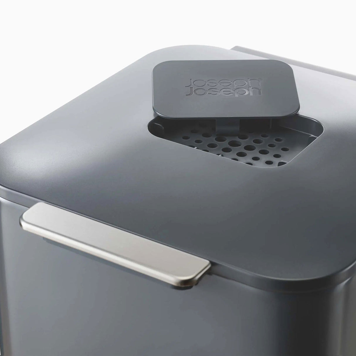 JOSEPH JOSEPH Totem Max Waste Bin 40L Graphite Gray 76x30cm