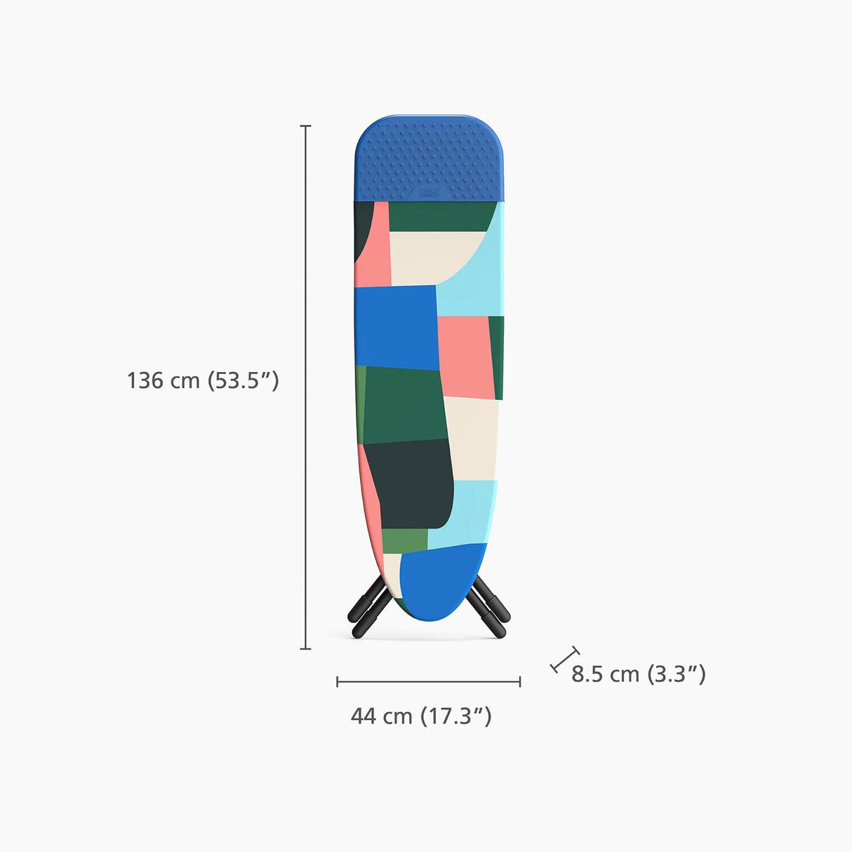 JOSEPH JOSEPH Glide Ironing Board 130x38cm Easy to Store Multicolor Design Jonathan Lawes