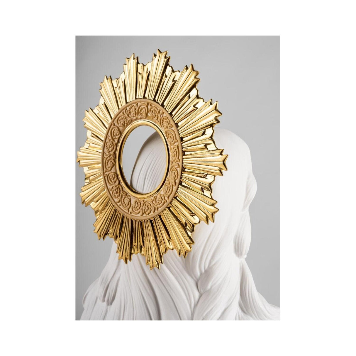 Lladró Scultura Sacro Cuore di Gesù 40x26cm Porcellana