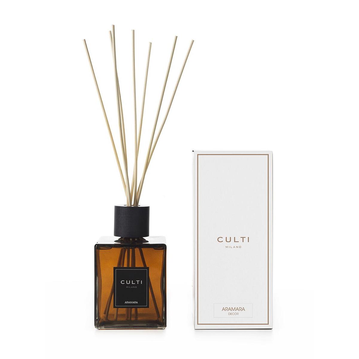 CULTI MILANO Decor Diffuser Air Freshener with Sticks 1L Aramara