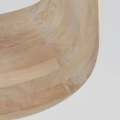 BIZZOTTO Tavolino da Caffè Soggiorno Salotto Lopez 33x45cm Legno Di Mango Naturale