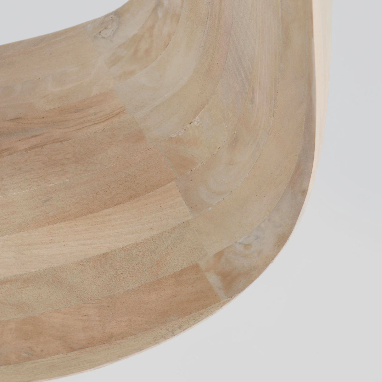 BIZZOTTO Tavolino da Caffè Soggiorno Salotto Lopez 33x45cm Legno Di Mango Naturale